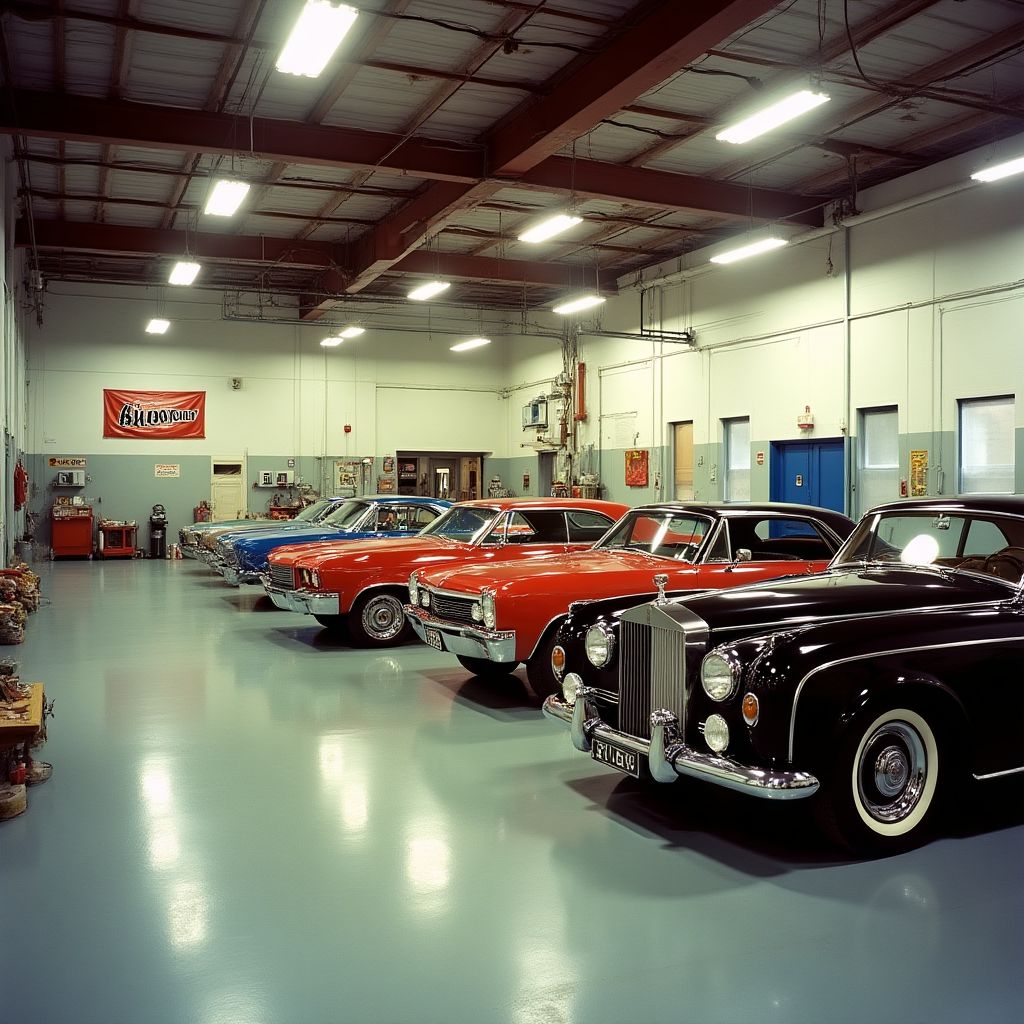 Our shop in the 1990s