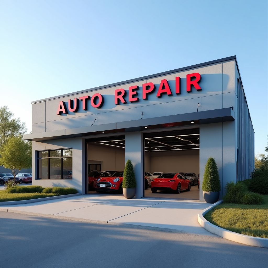 Auto Repair Shop Building